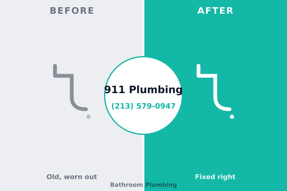 Before and after: plumbing repair St. Bonifacius, MN